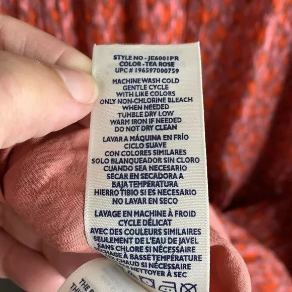 Joie Bondi Tea Rose Tiered Sleeveless Maxi Dress Womens Size XL NWT $248 - Picture 12 of 12